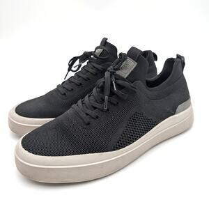 Steve Madden Pisces Engineered Knit Sneaker Shoes Men's Black Size US9M EU42